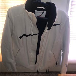 Women’s white spyder ski jacket